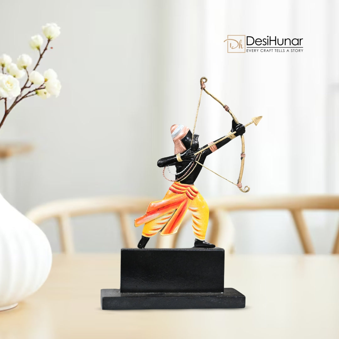 Handcrafted Shree Ramji Figure  – Tribal Decor