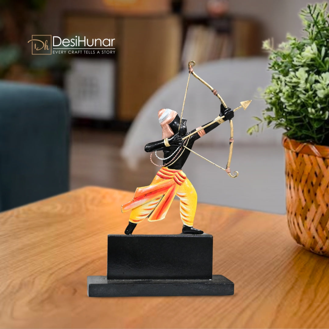 Handcrafted Shree Ramji Figure  – Tribal Decor